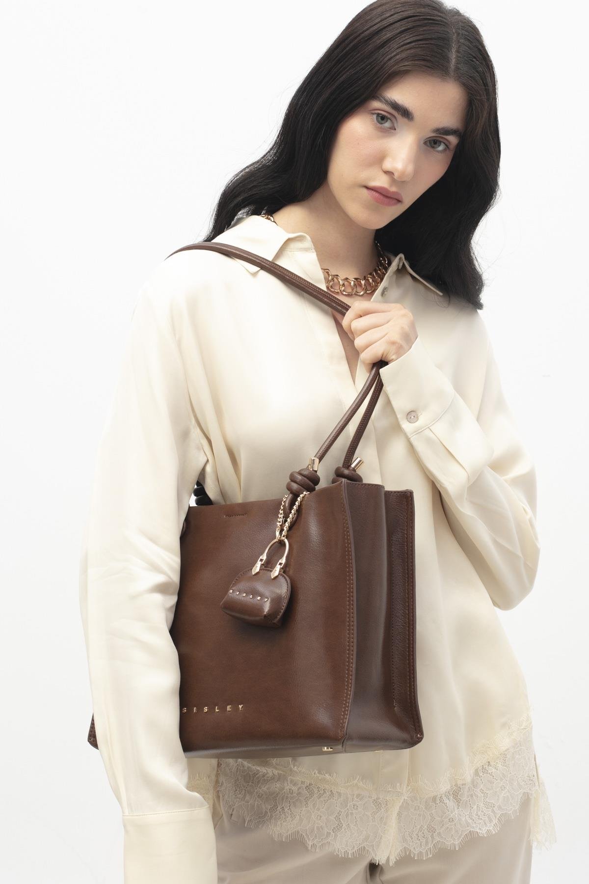 Sisley Kol Çantası SLY414 KAHVE