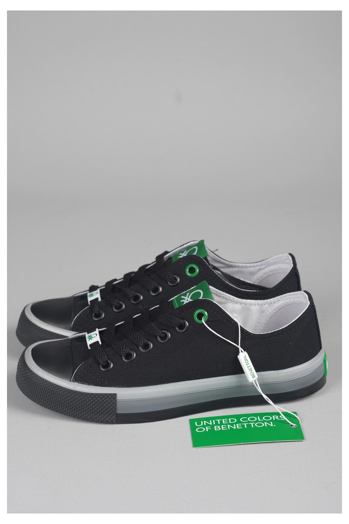 United Colors Of Benetton Bn30176  Convers Model Keten Ayakkabi Siyah
