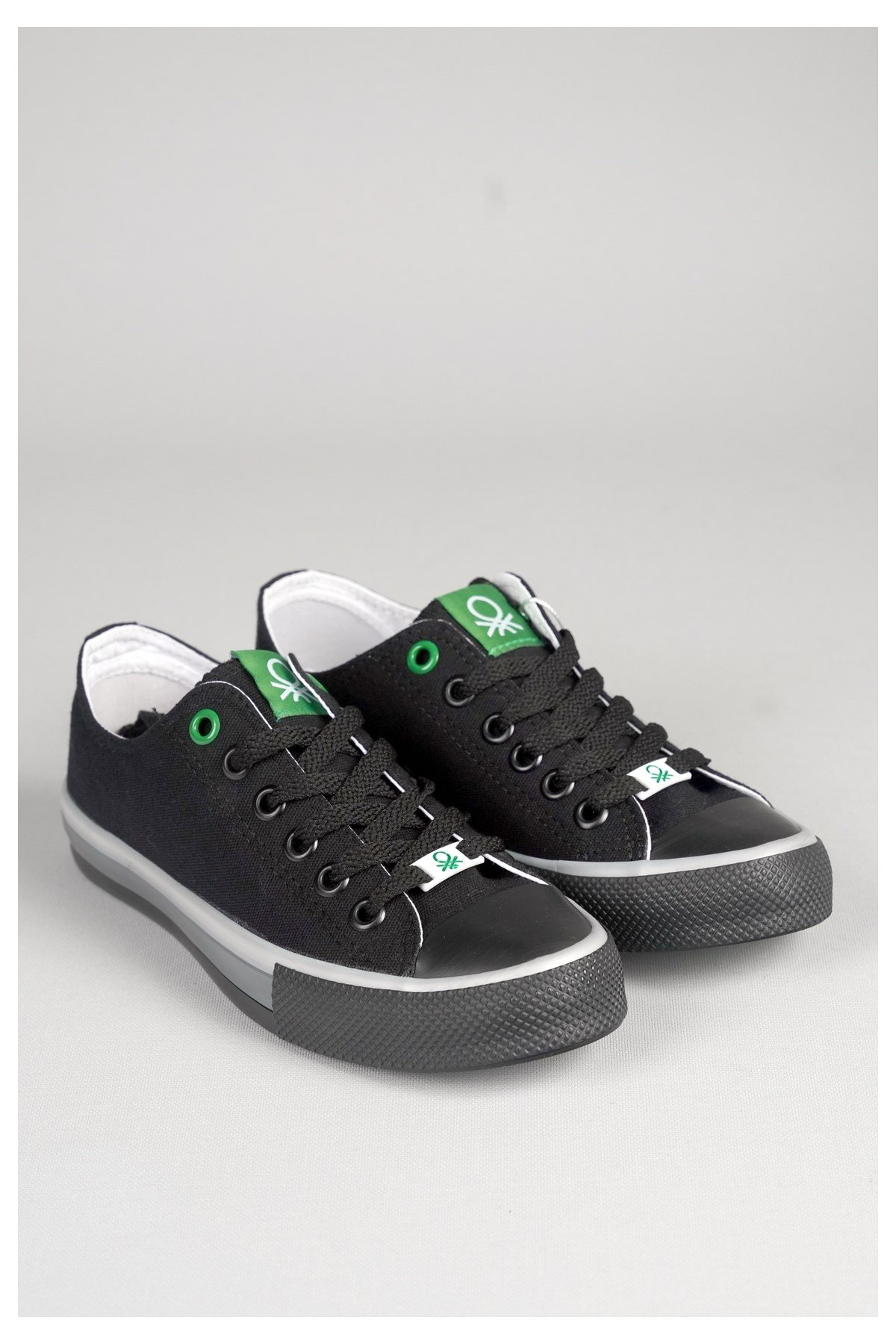 United Colors Of Benetton Bn30176  Convers Model Keten Ayakkabi Siyah