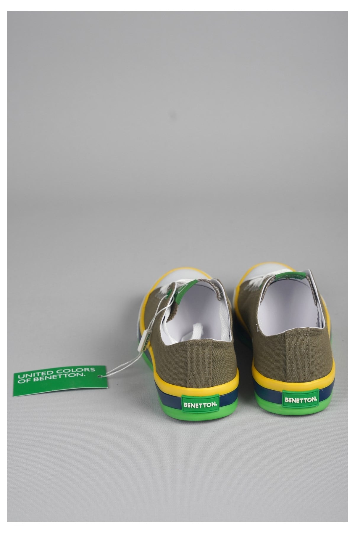 United Colors Of Benetton Bn30176  Convers Model Keten Ayakkabi Haki