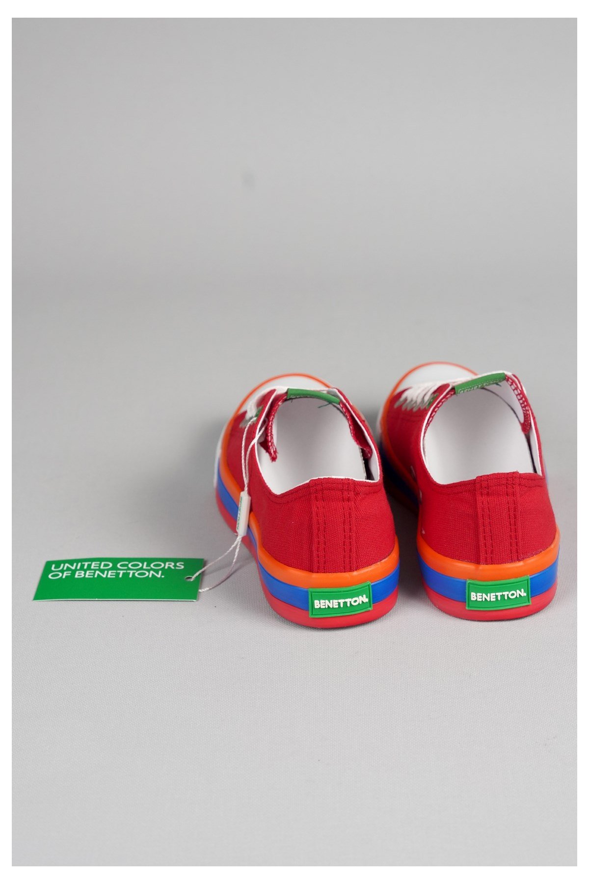 United Colors Of Benetton Bn30176  Convers Model Keten Ayakkabi Kirmizi