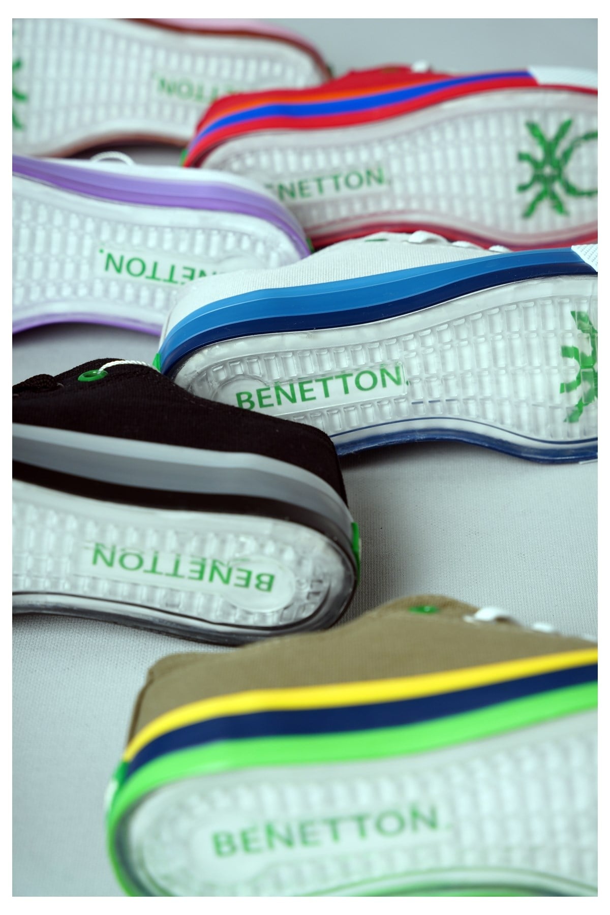 United Colors Of Benetton Bn30176  Convers Model Keten Ayakkabi Haki