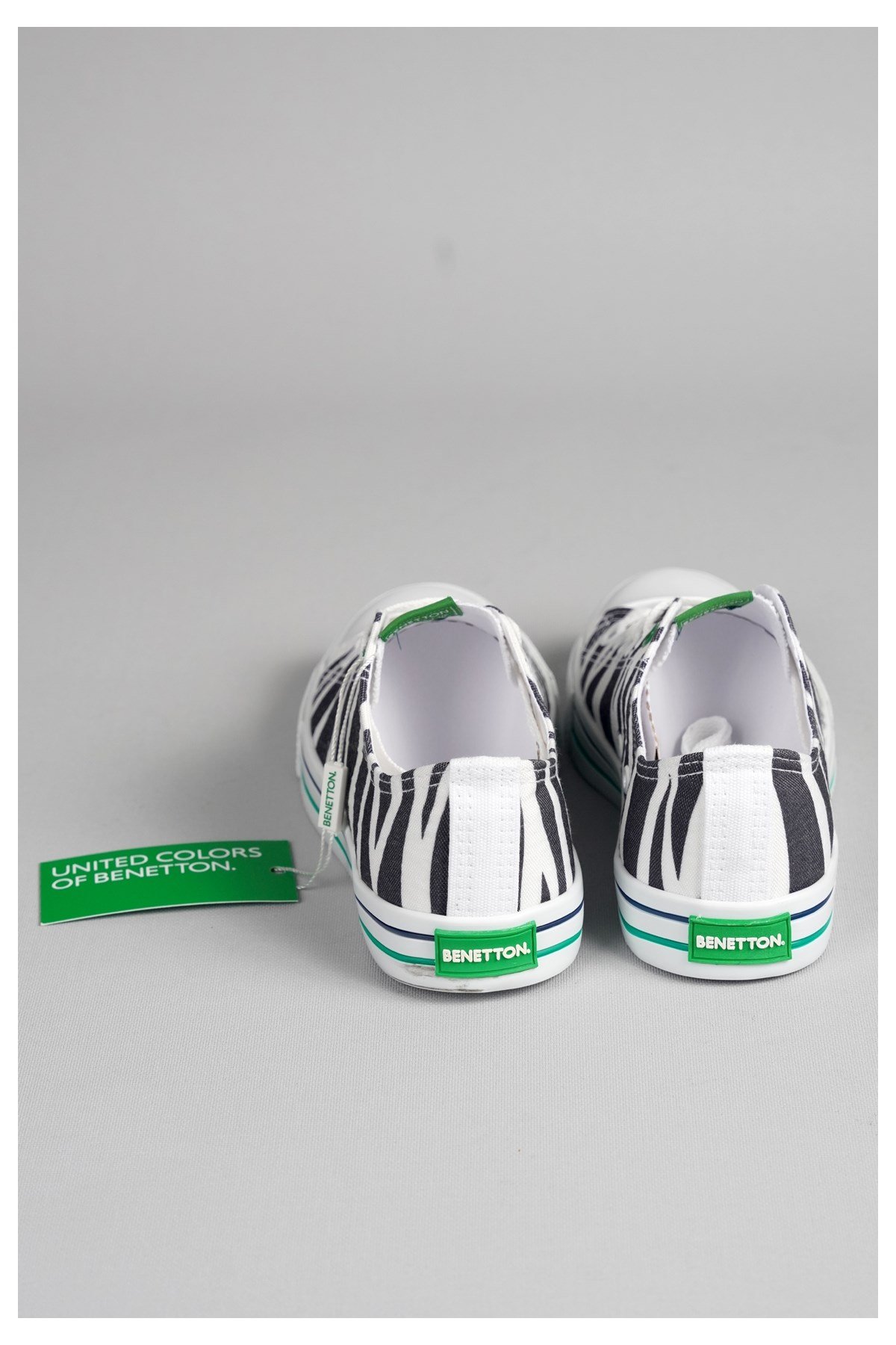 United Colors Of Benetton Bn30179  Convers Model Keten Ayakkabi Zebra