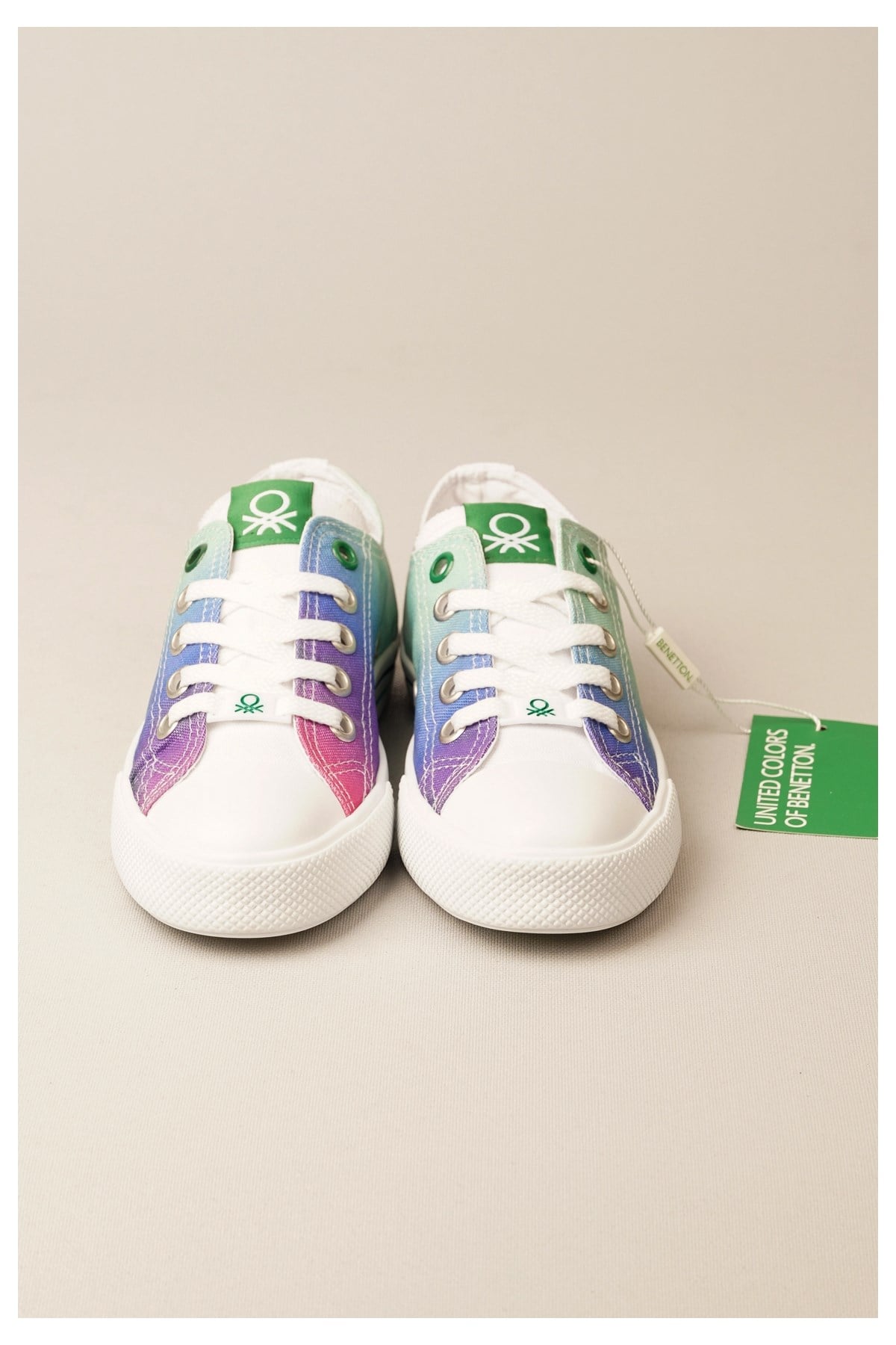 United Colors Of Benetton Bn30188 Çocuk Convers Model Keten Ayakkabi Mor