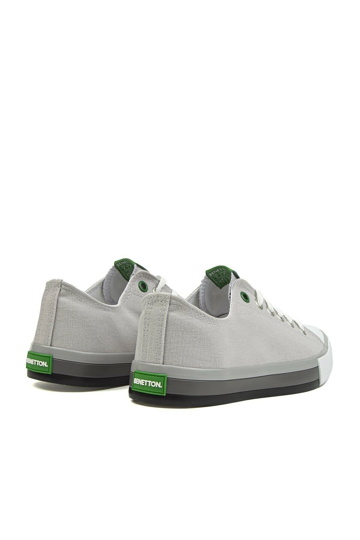 United Colors Of Benetton Bn30553 Convers Model Keten Ayakkabi A.gri-Siyah