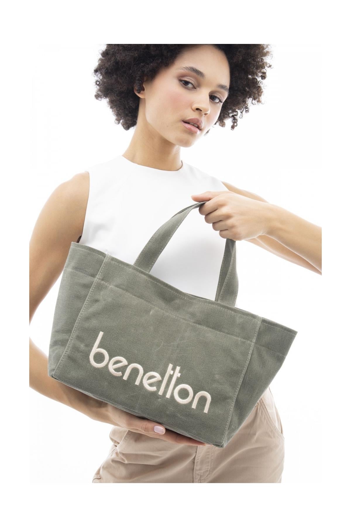 United Colors of Benetton BNT1102 El Çantası HAKİ