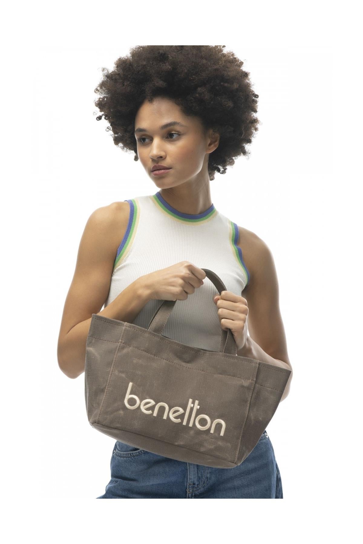 United Colors of Benetton BNT1102 El Çantası KAHVE