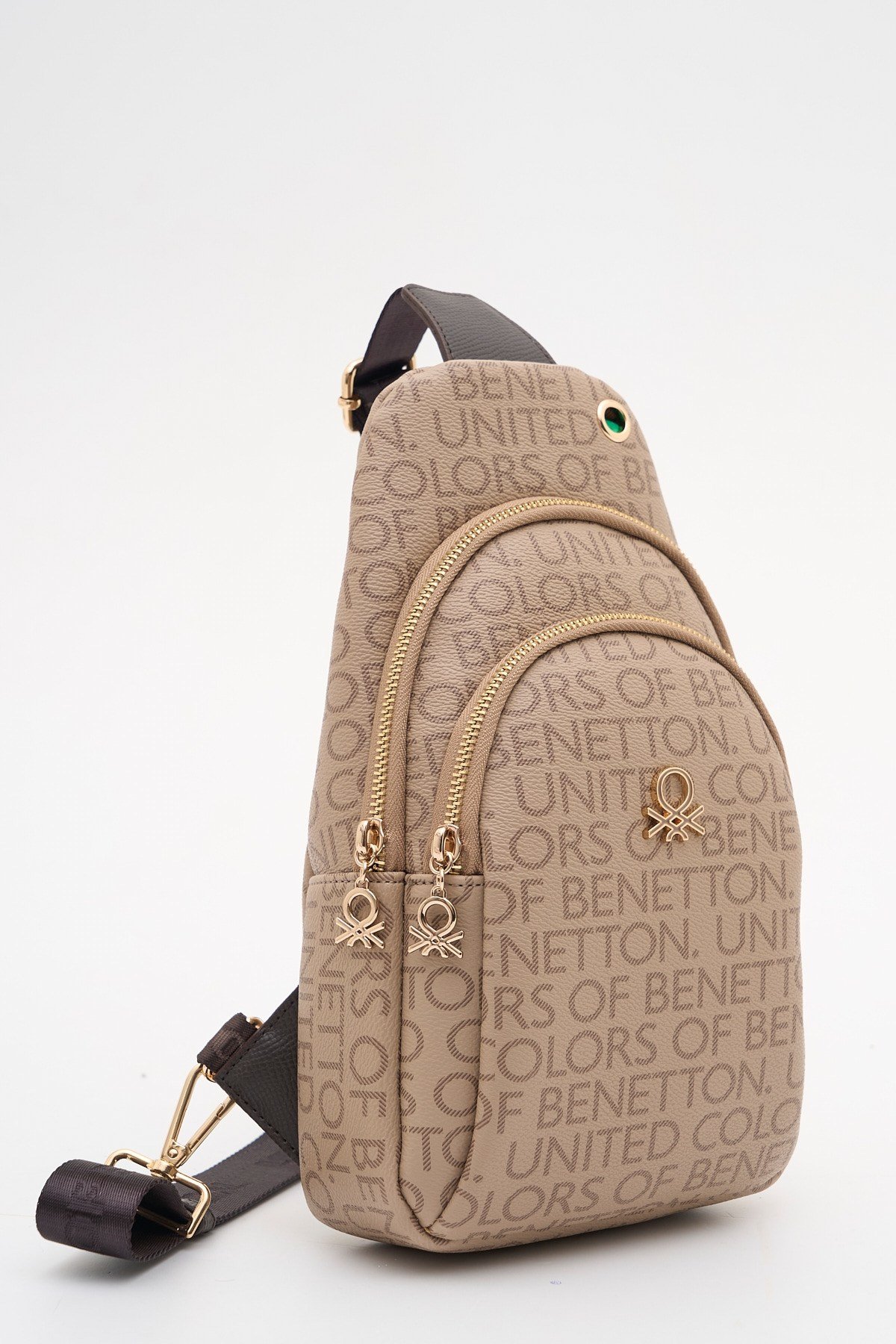 United Colors of Benetton BNT1900 Body Bag VİZON - KAHVE