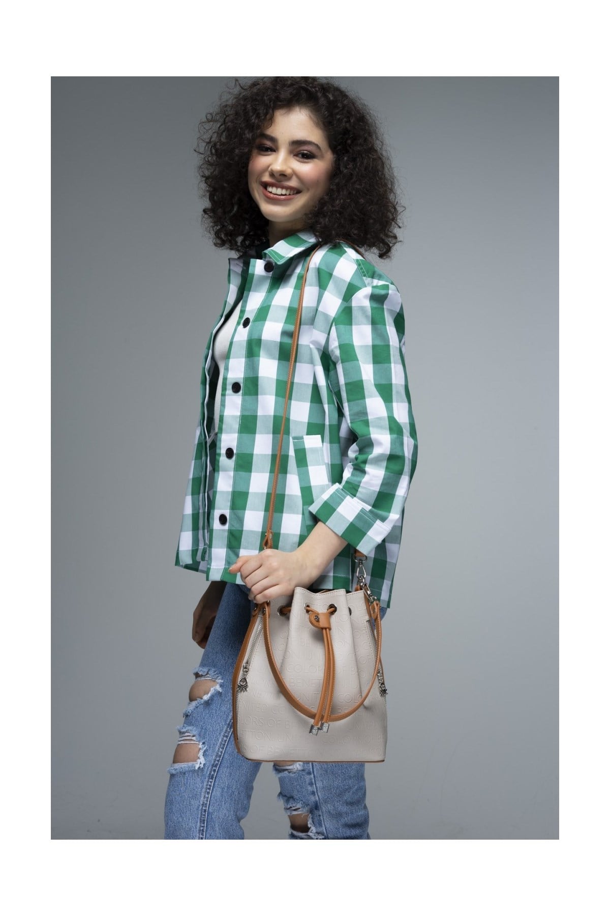 United Colors Of Benetton Bnt622 Kol Çantasi Ten-Camel