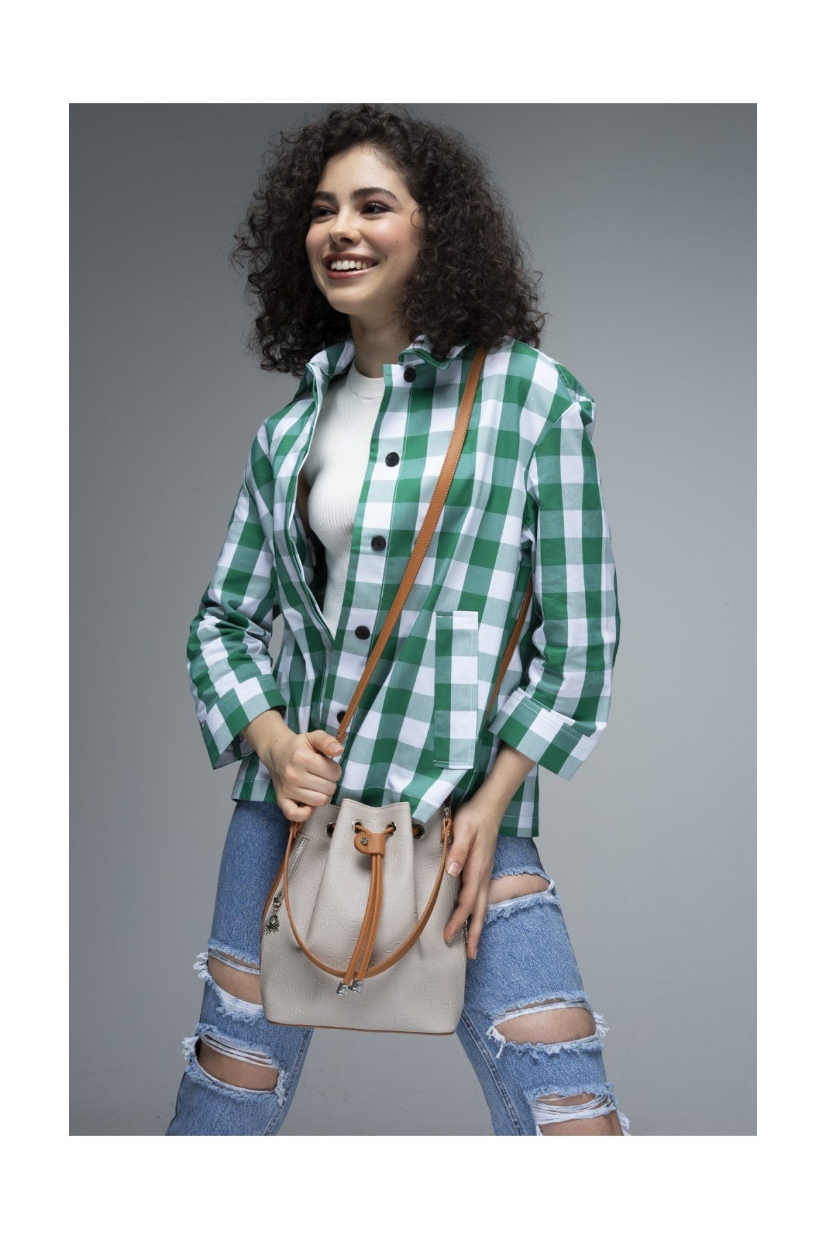 United Colors Of Benetton Bnt622 Kol Çantasi Ten-Camel