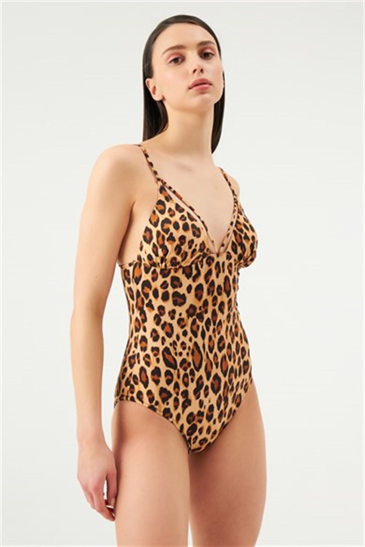 mayostoreErosMayo ModelleriEros Yeni Sezon Üçgen Kaplı Mayo 1234ESMY Leopar
