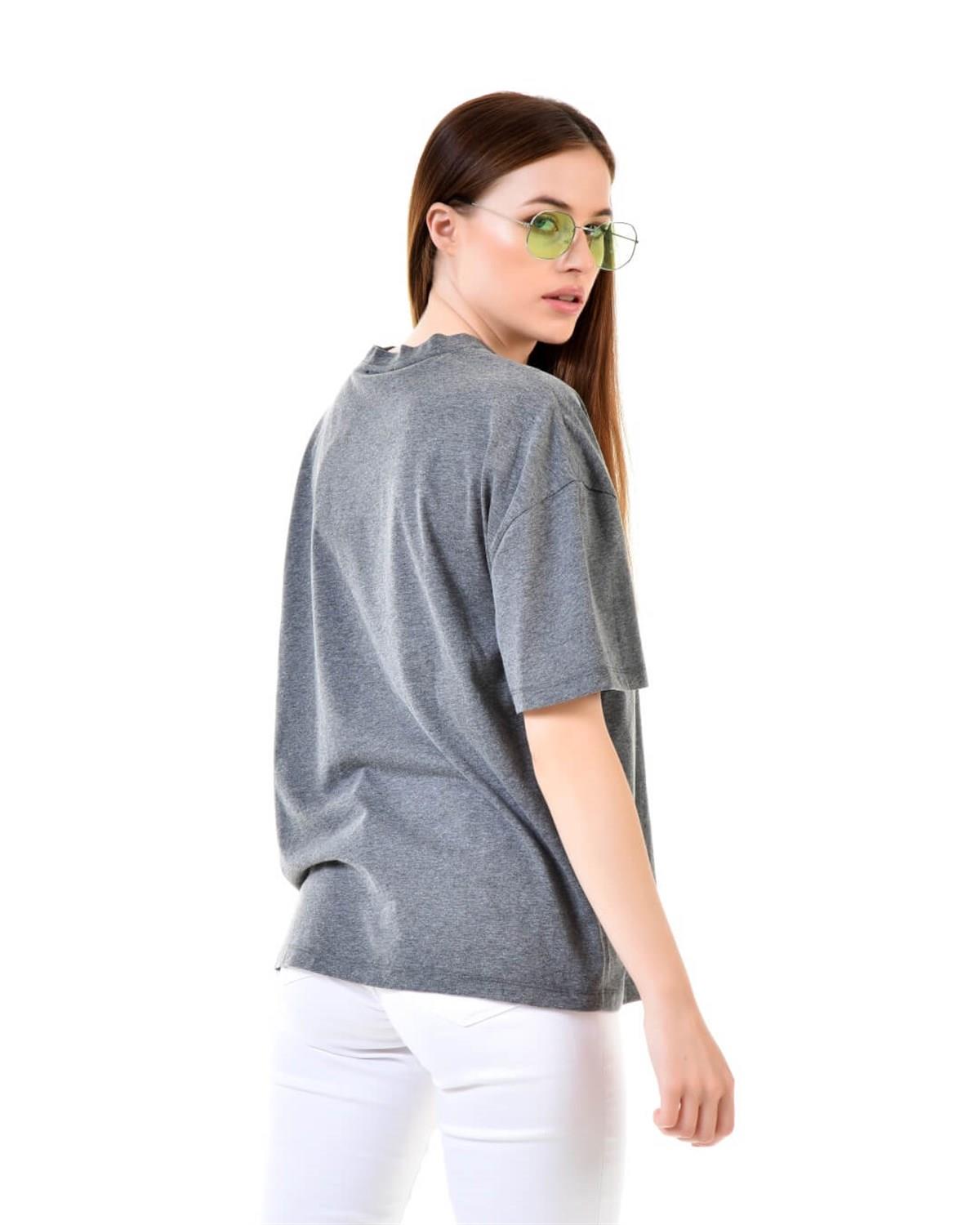 Gri Basic T-shirt