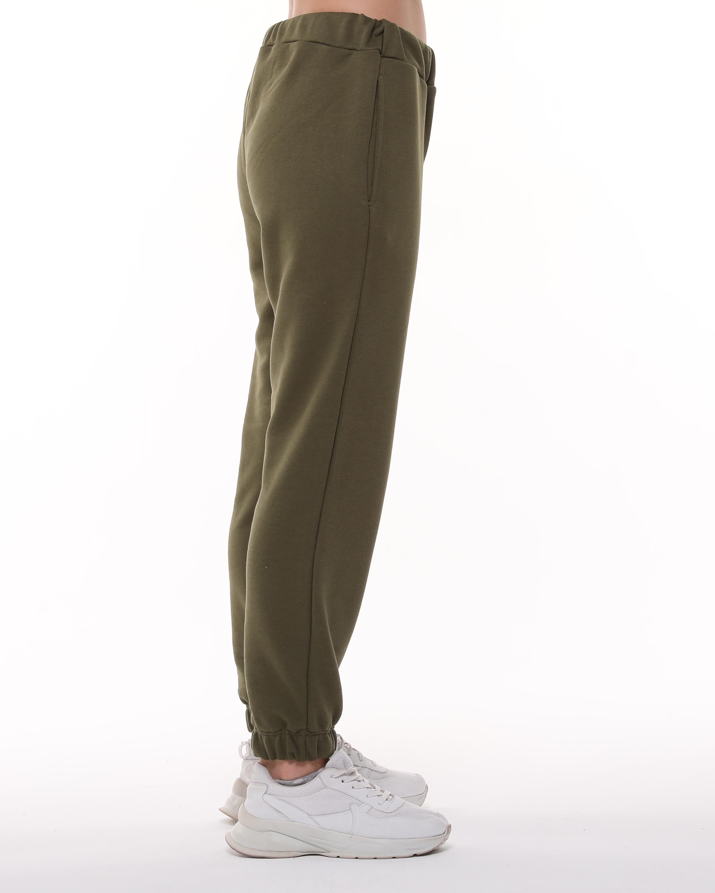 Haki Jogger Eşofman Altı