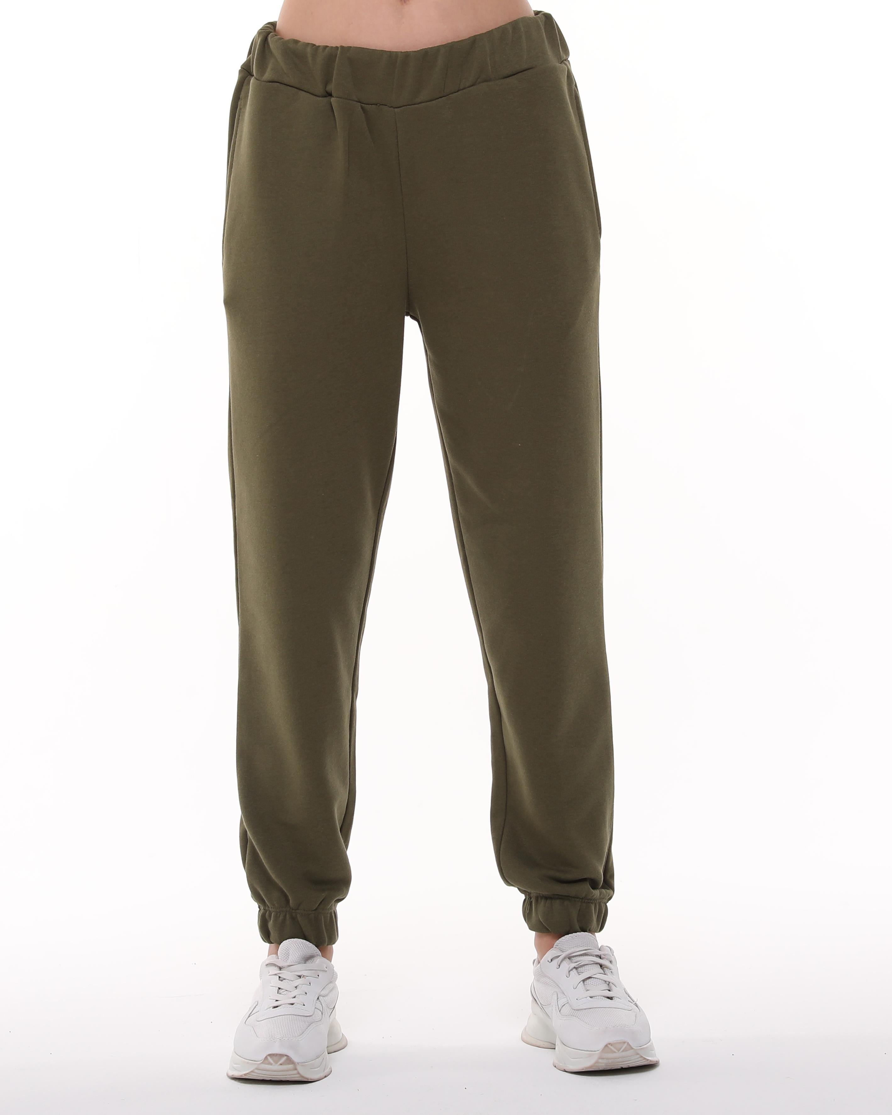 Haki Jogger Eşofman Altı