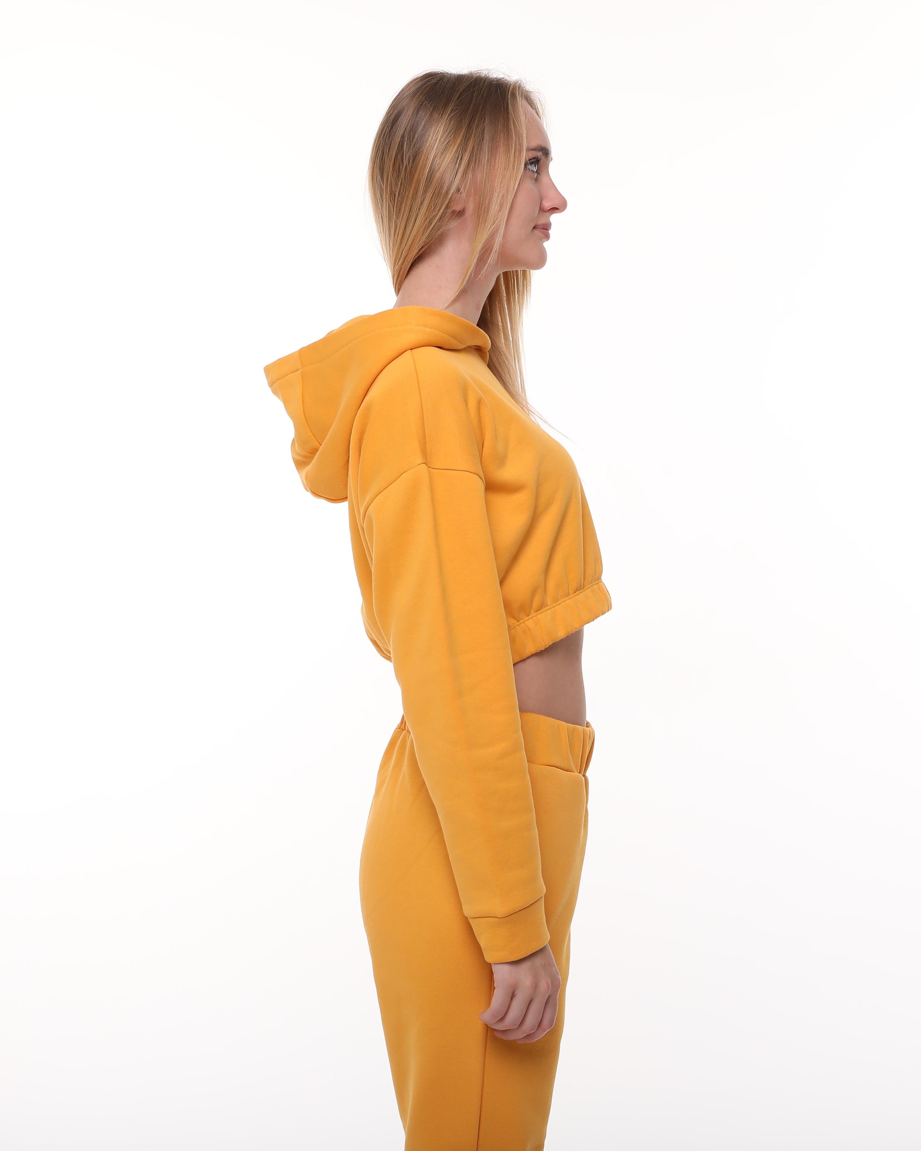 Hardal Şardonlu Sweatshirt