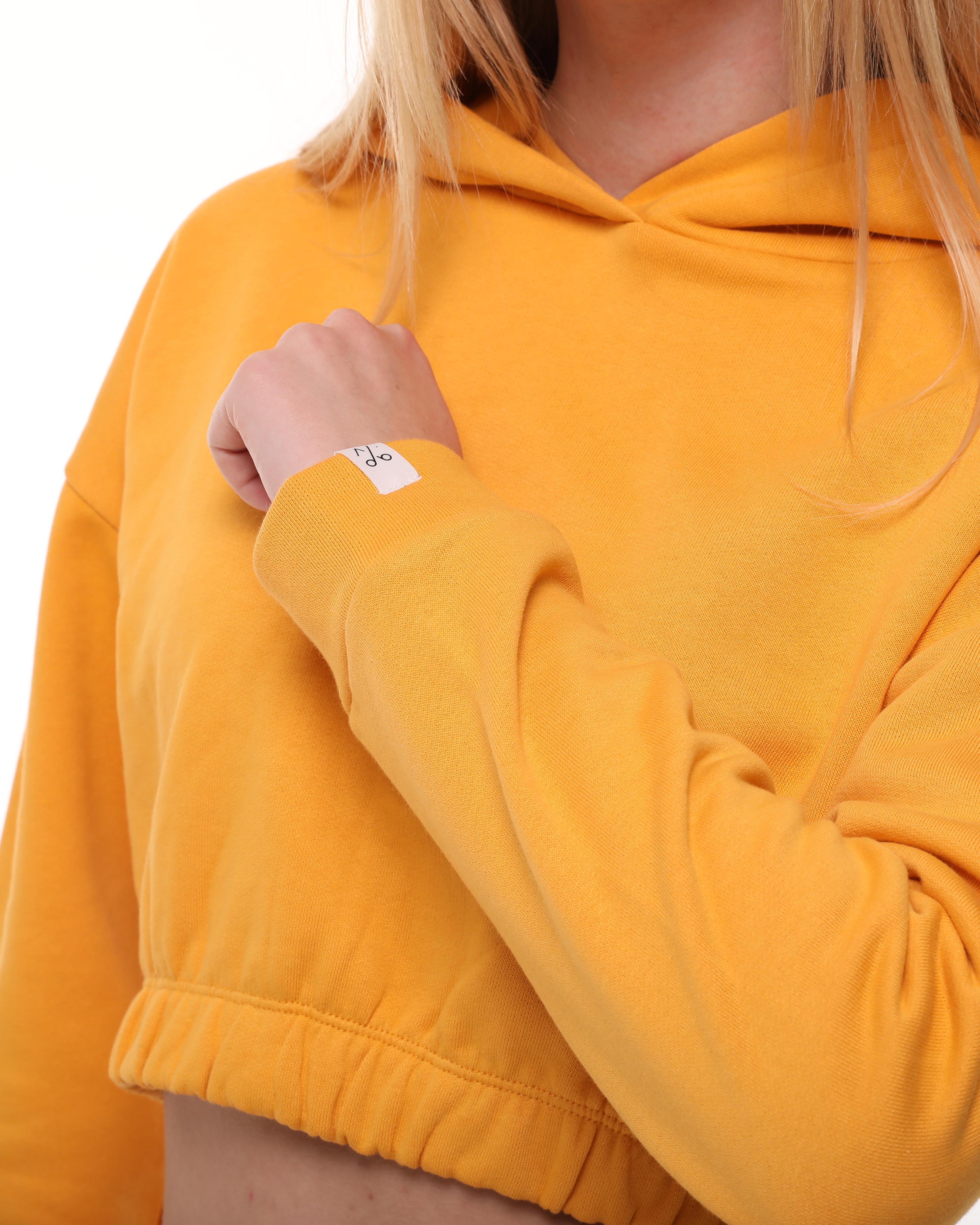 Hardal Şardonlu Sweatshirt