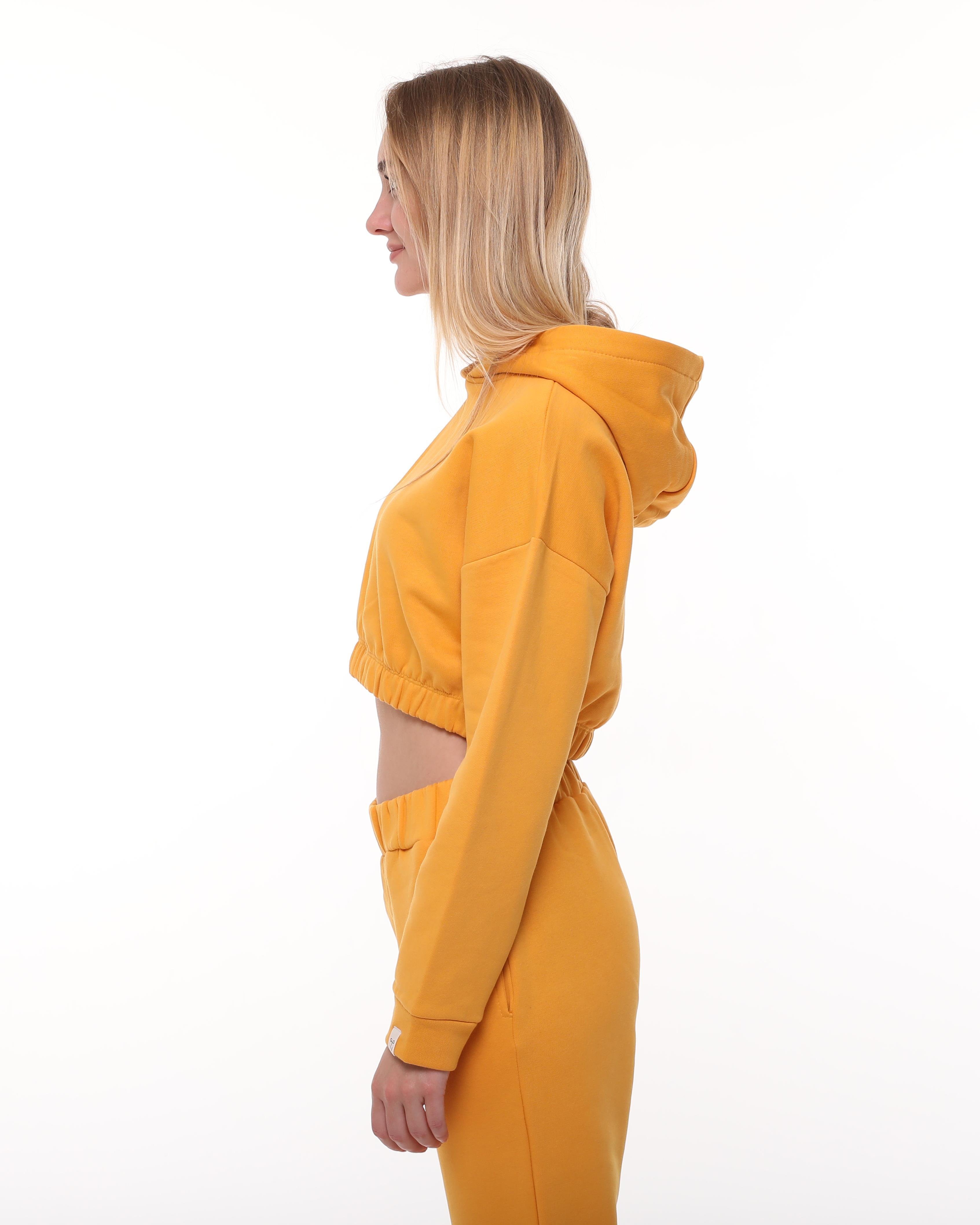 Hardal Şardonlu Sweatshirt