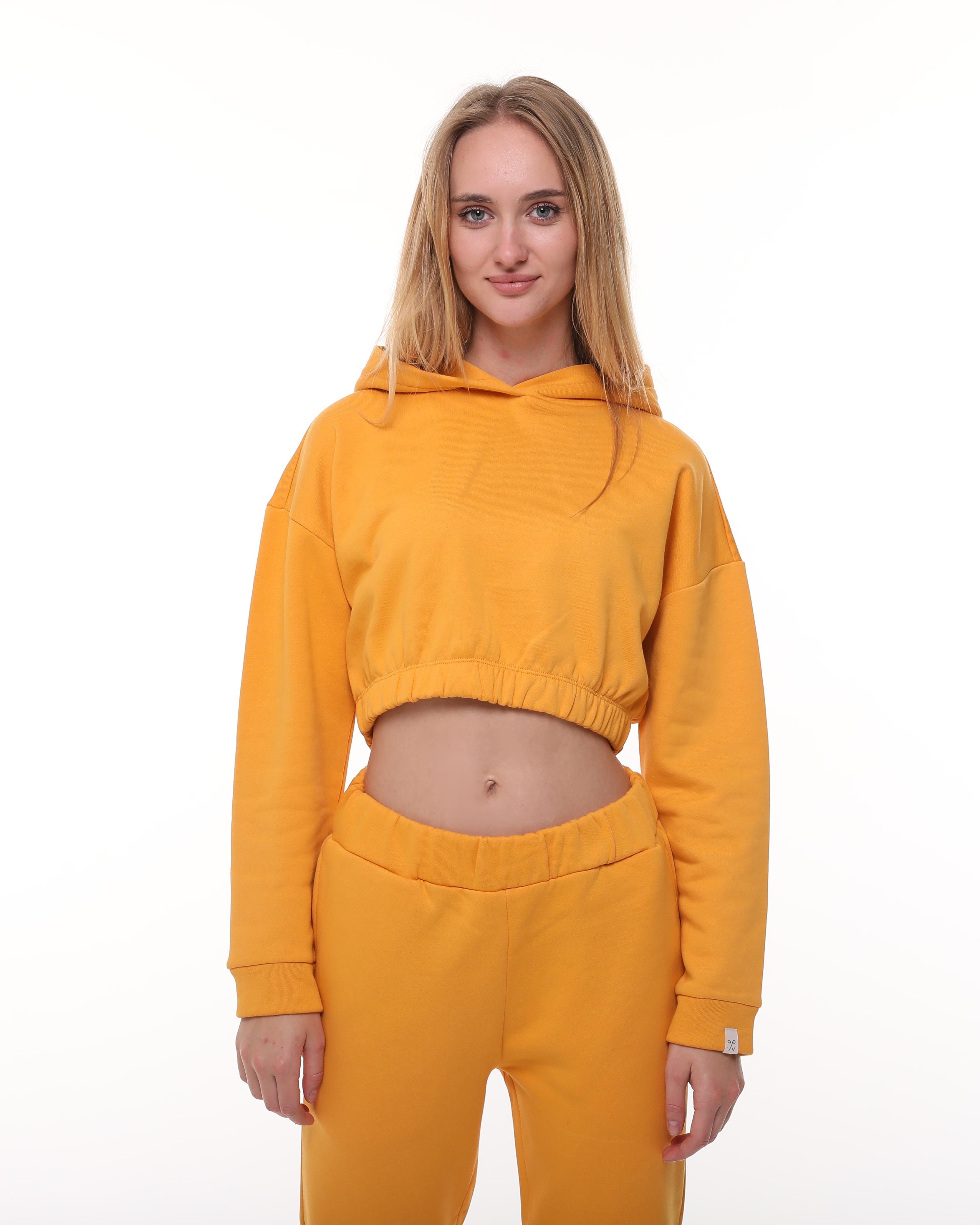 Hardal Şardonlu Sweatshirt