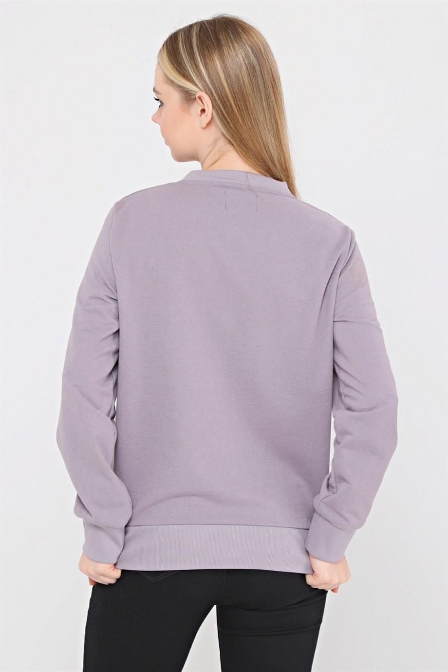 Lila Sweatshirt