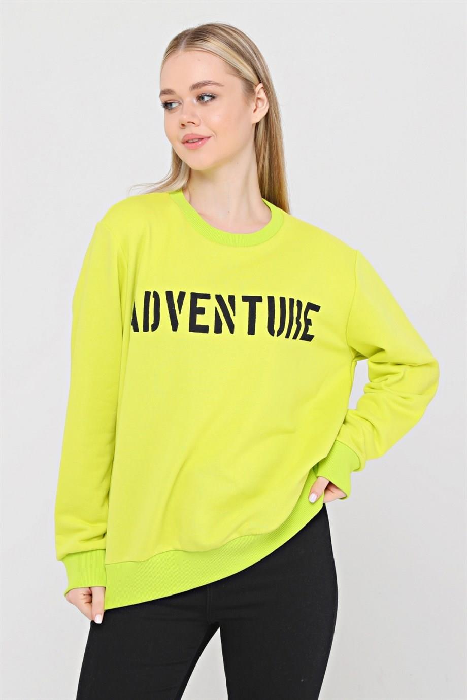 Lime Rengi Sweatshirt