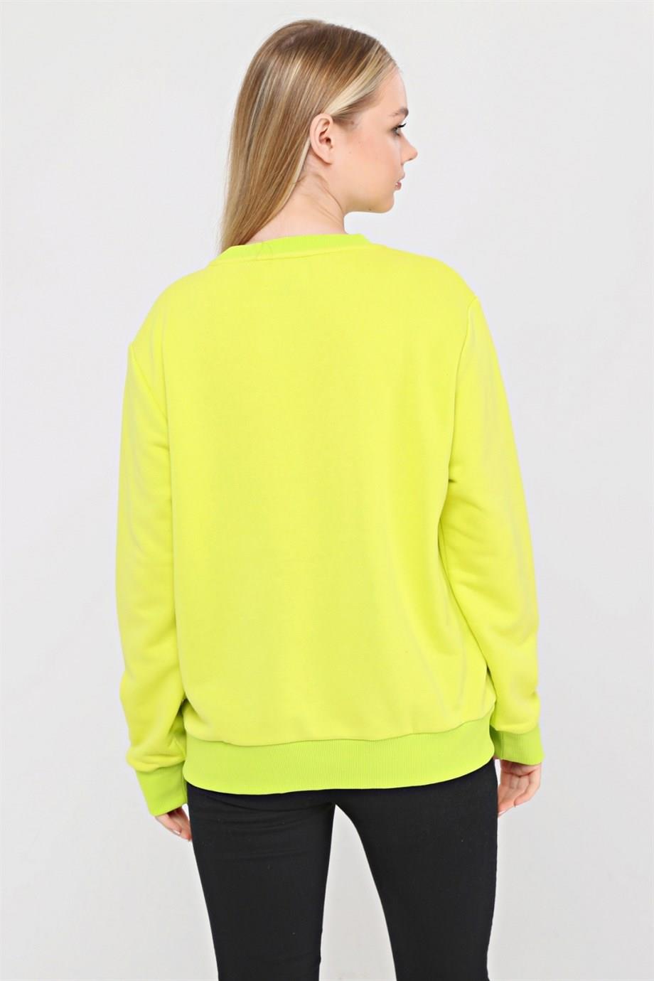 Lime Rengi Sweatshirt