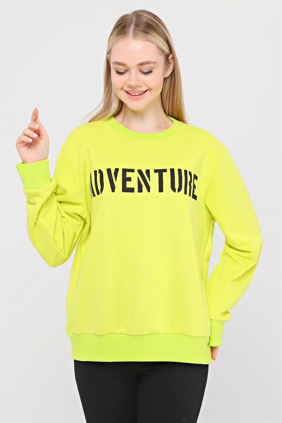 Lime Rengi Sweatshirt