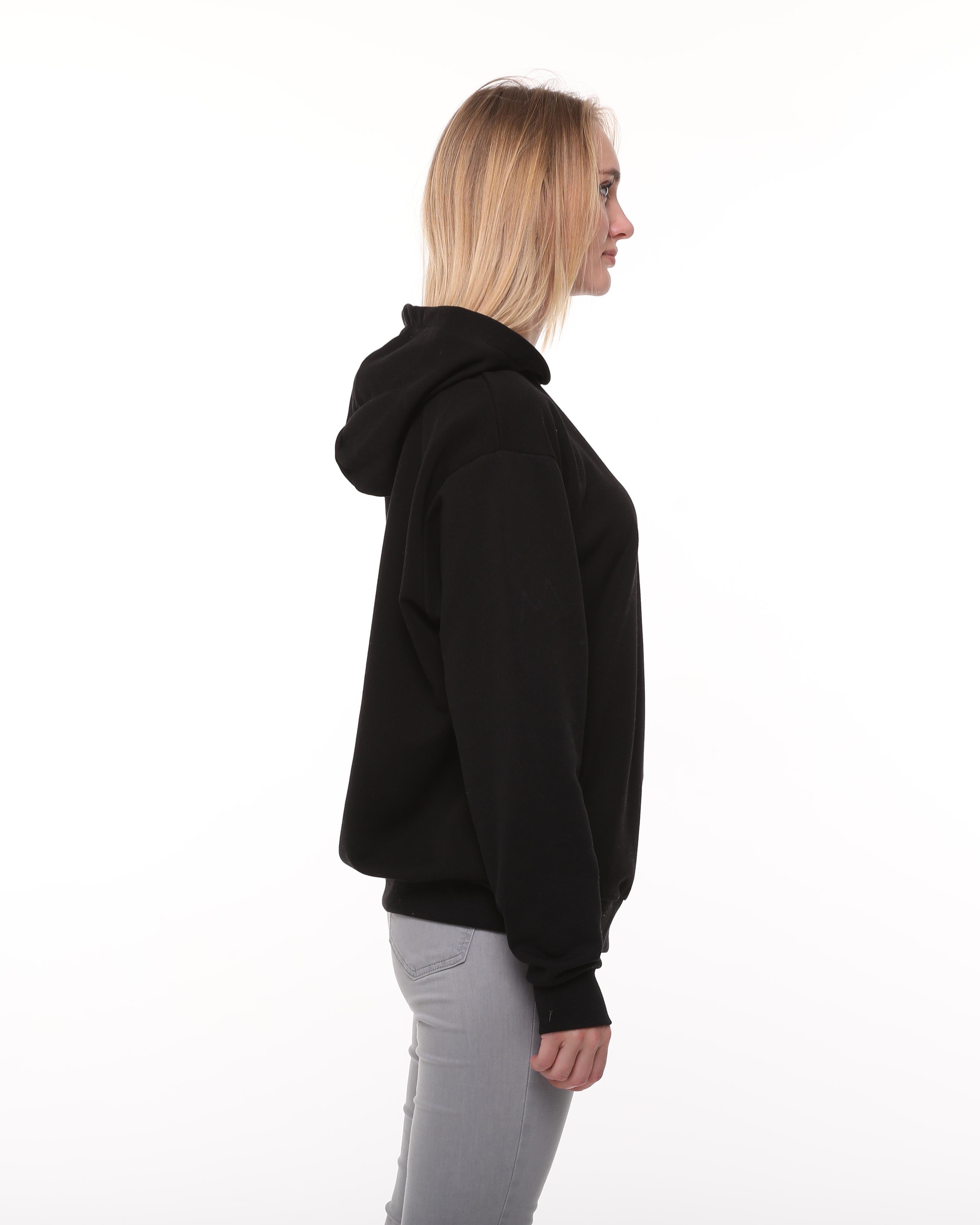 Siyah Oversize Sweatshirt
