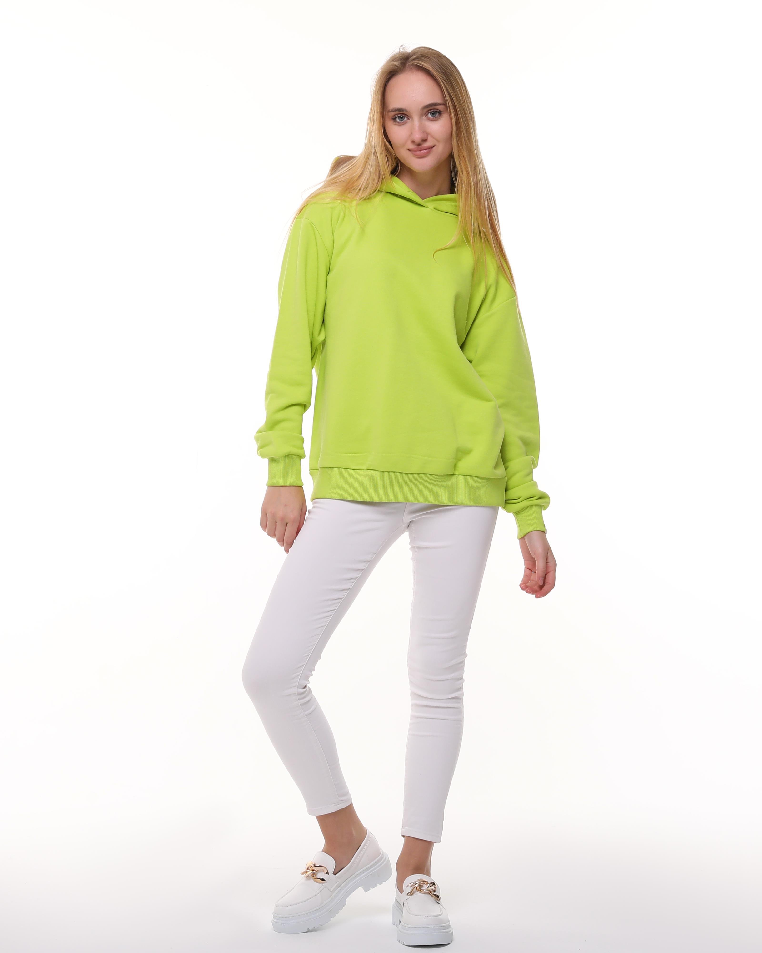 Yeşil Oversize Sweatshirt