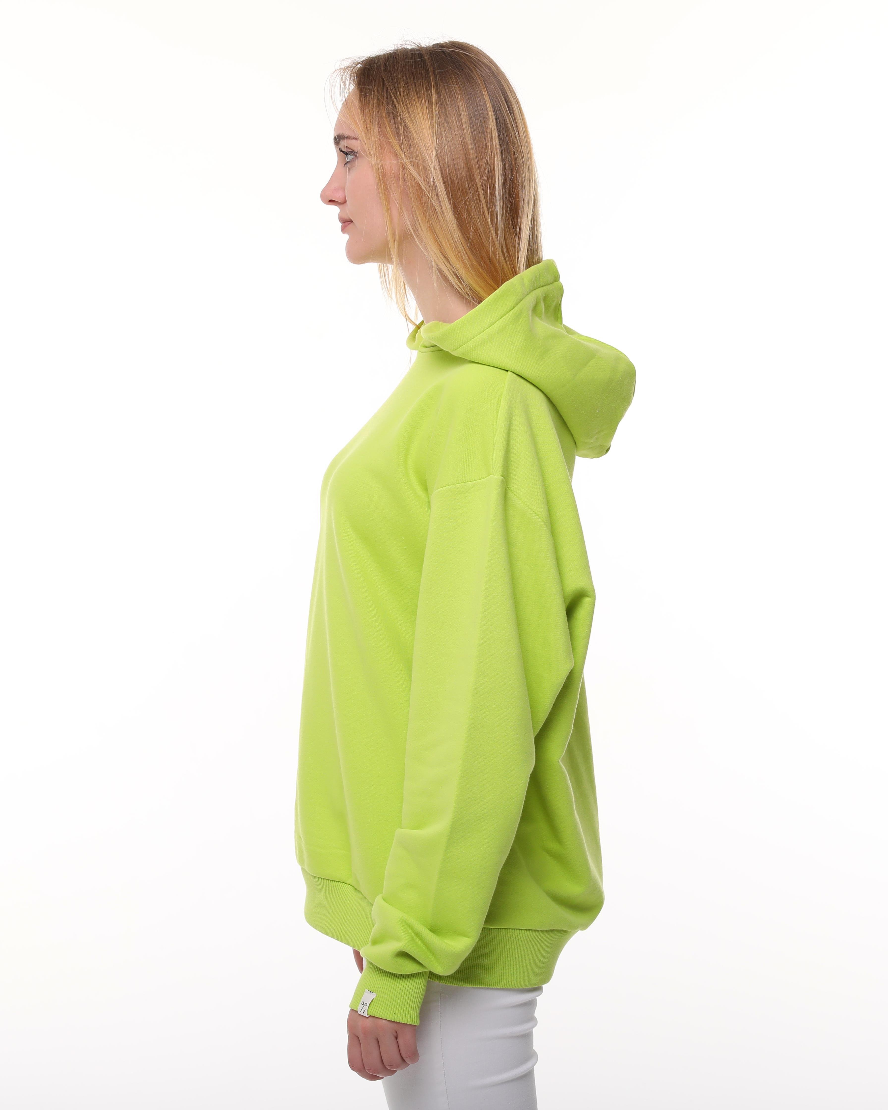 Yeşil Oversize Sweatshirt