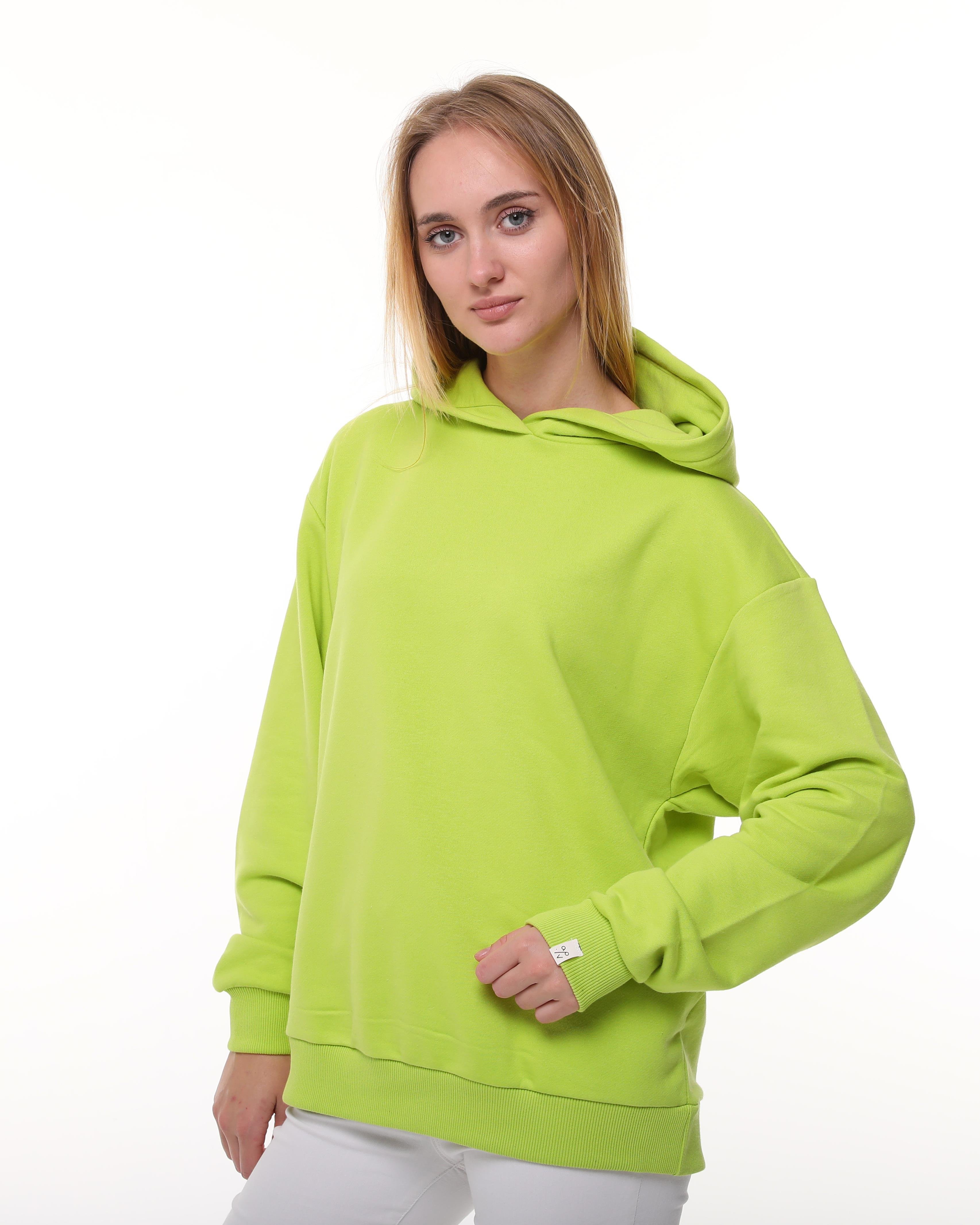 Yeşil Oversize Sweatshirt