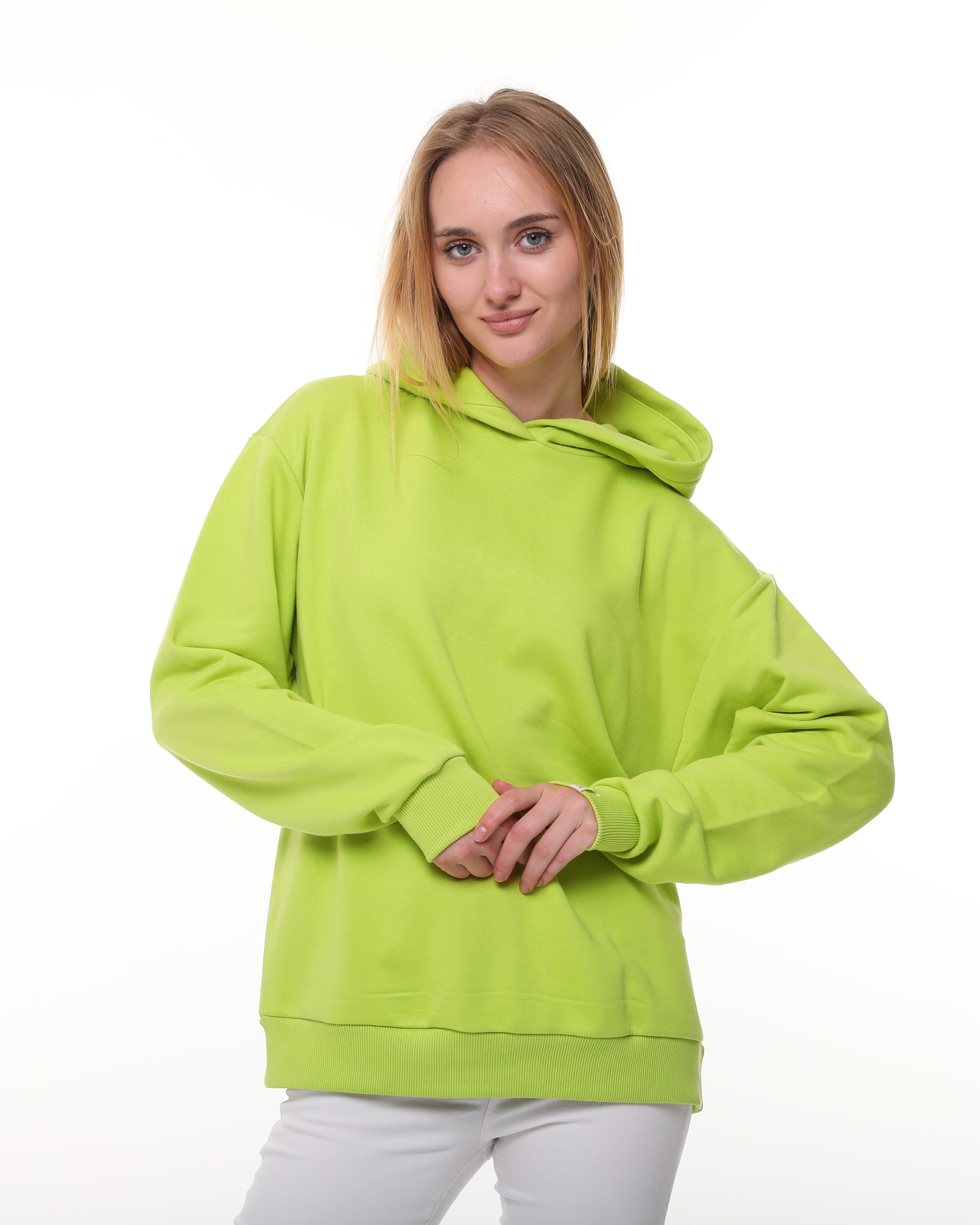 Yeşil Oversize Sweatshirt