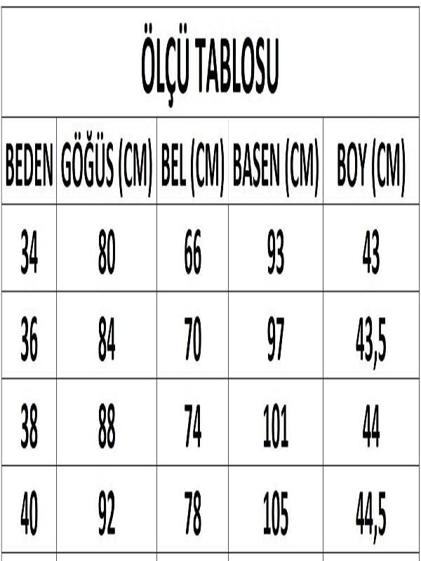 Kadın Bordo Desenli Patchwork Şort Tulum DM4003