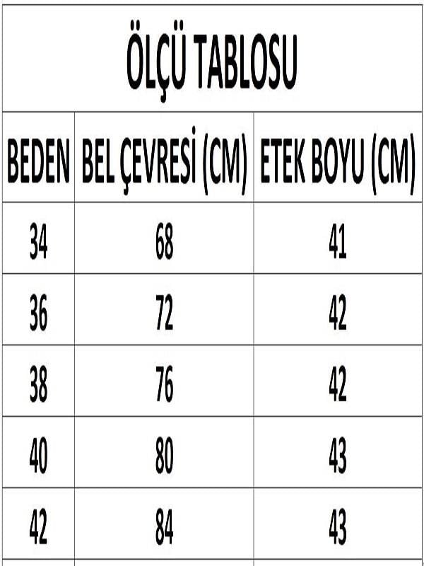 Kadın Kırmızı Ekoseli Toka Detaylı Mini Etek DM2029