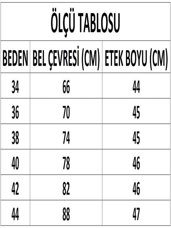 Kadın Siyah Düğme Detaylı Tweed Mini Etek DM2013