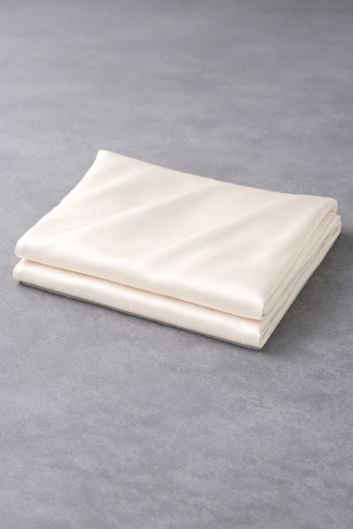 %100 İpek Yastık Kılıfı 50 x 70 cm - Krem