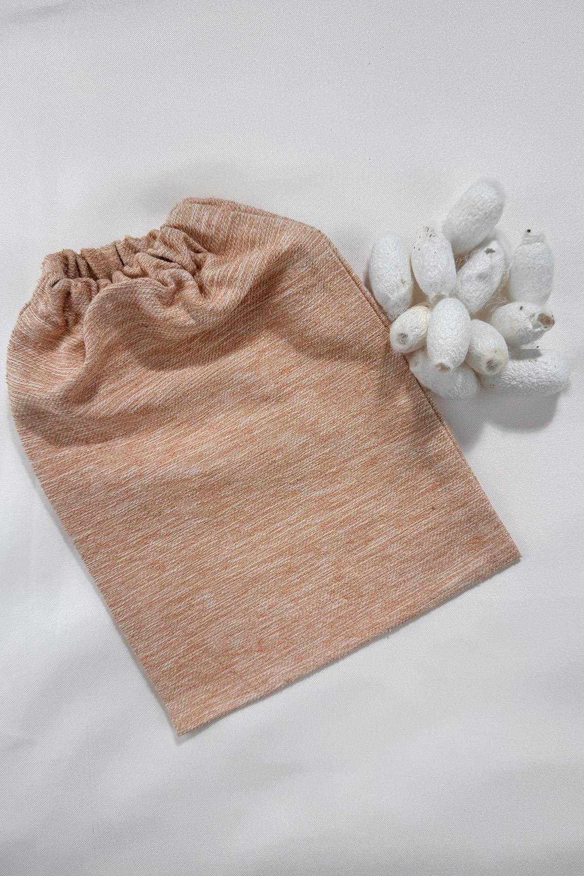 Özel Tasarım %100 Barış İpeği-Peace Silk El Dokuma Saf İpek Kese EDIK105