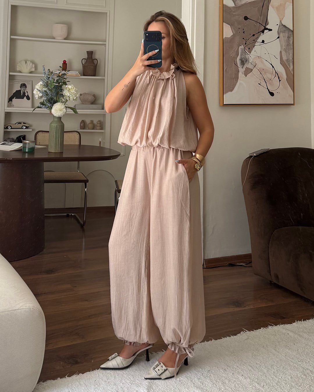 Athena Vizon Bluz Pantolon Takım