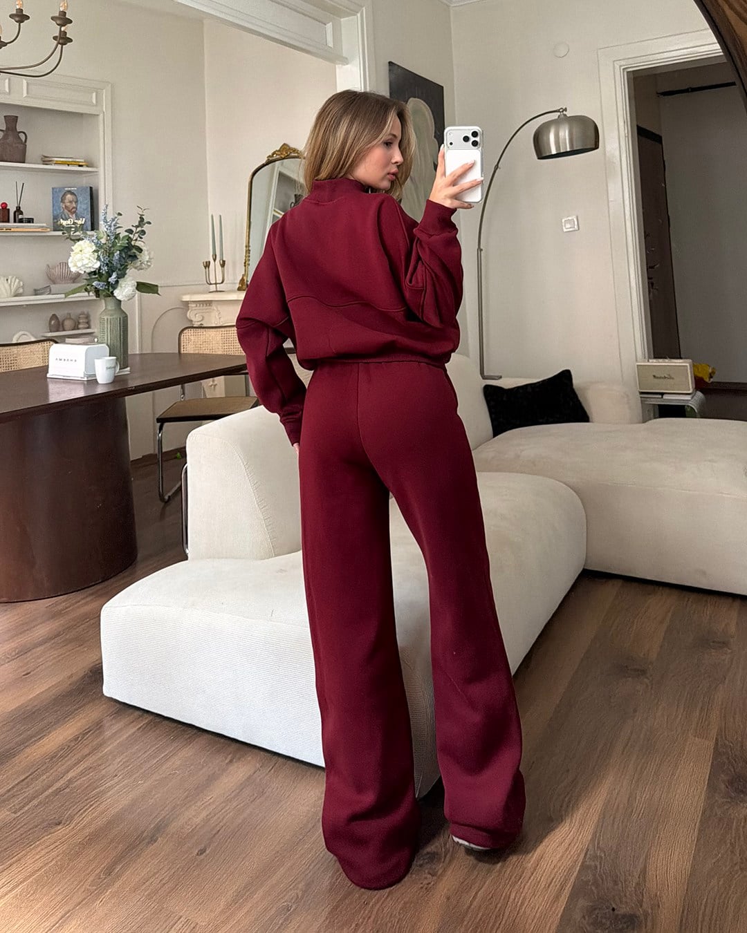 Bounce Bordo Eşofman Takımı