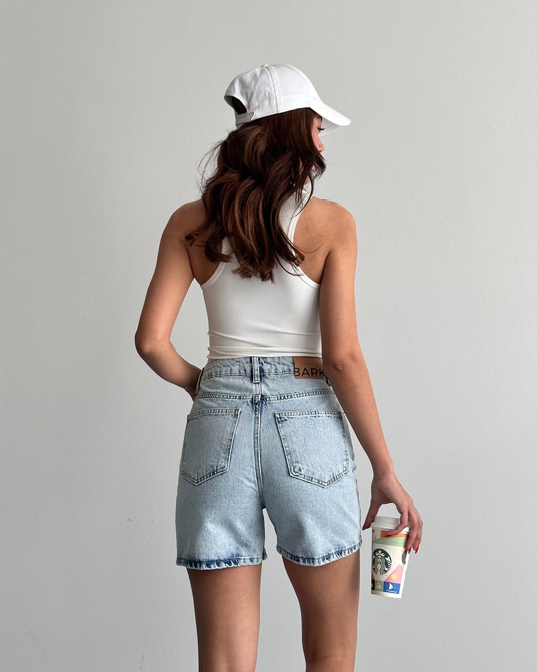 City Boy Denim Buz Mavi Şort