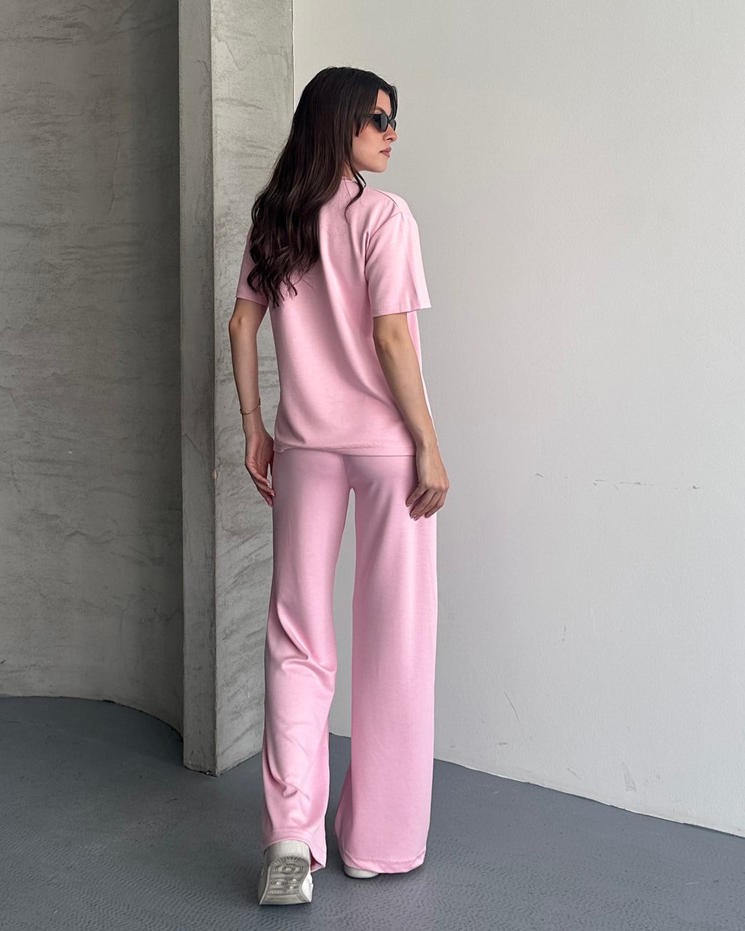 Ck Pembe Eşofman Takımı