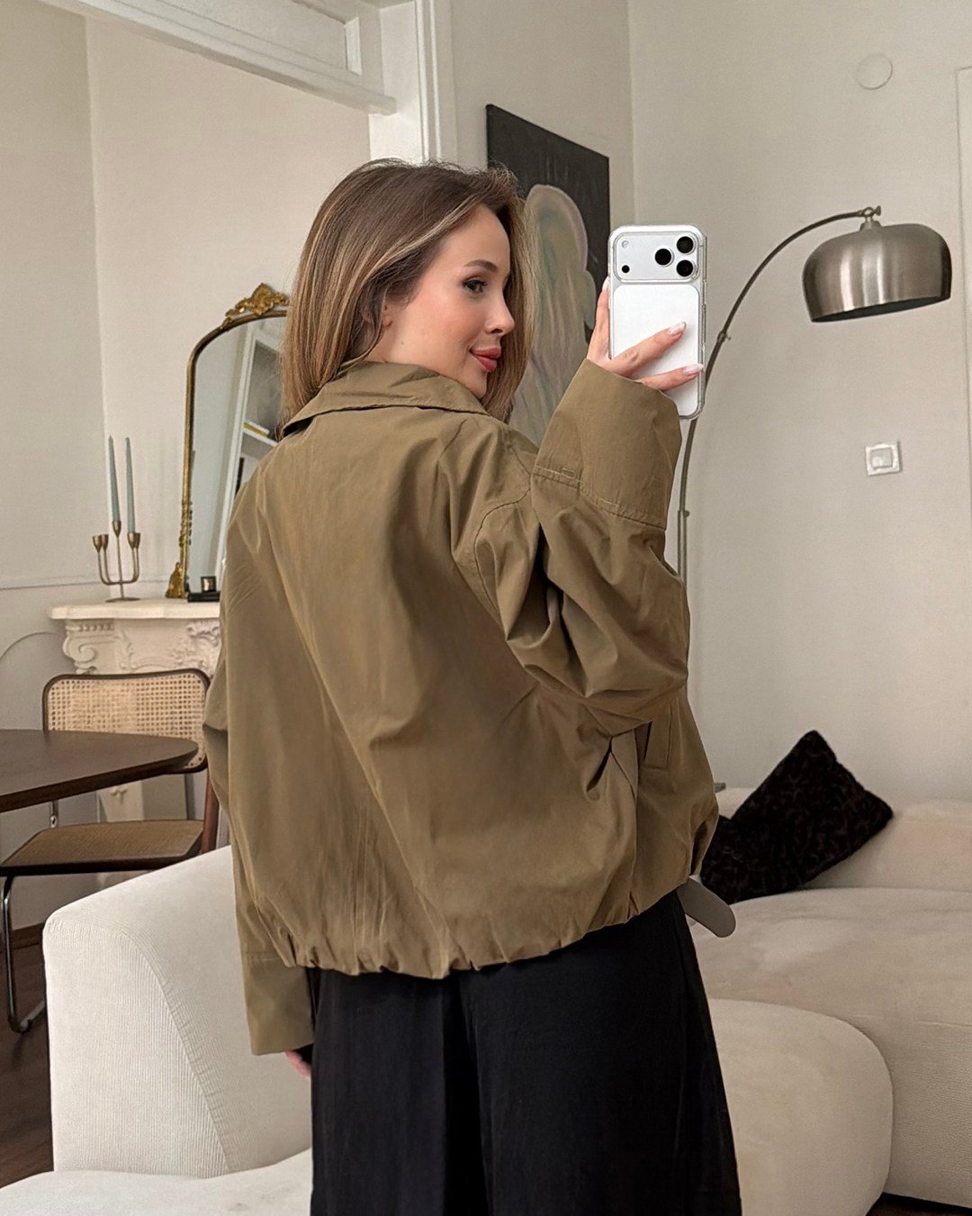 Fly Haki Bomber Ceket