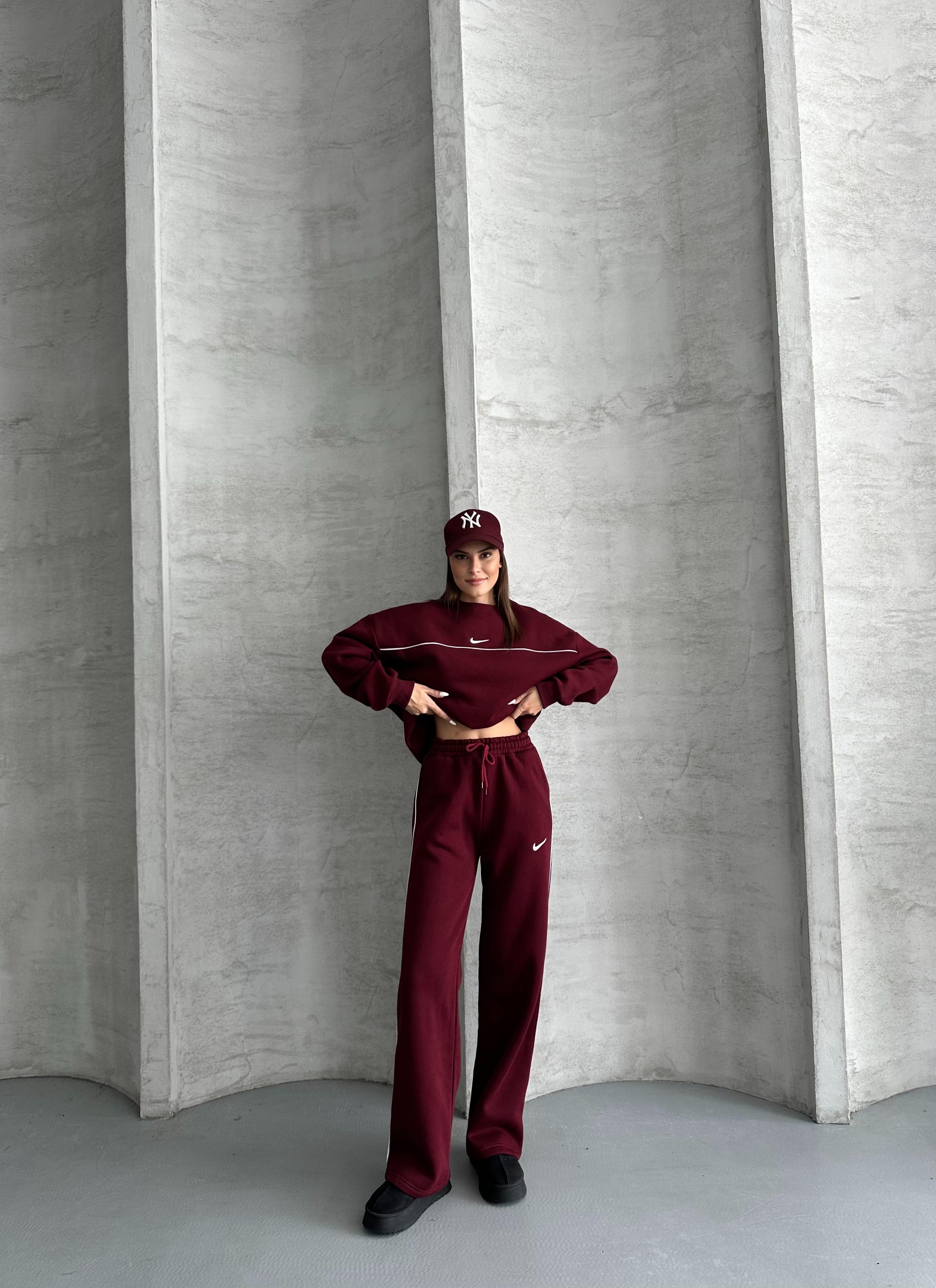 Nx Bordo Eşofman Takımı