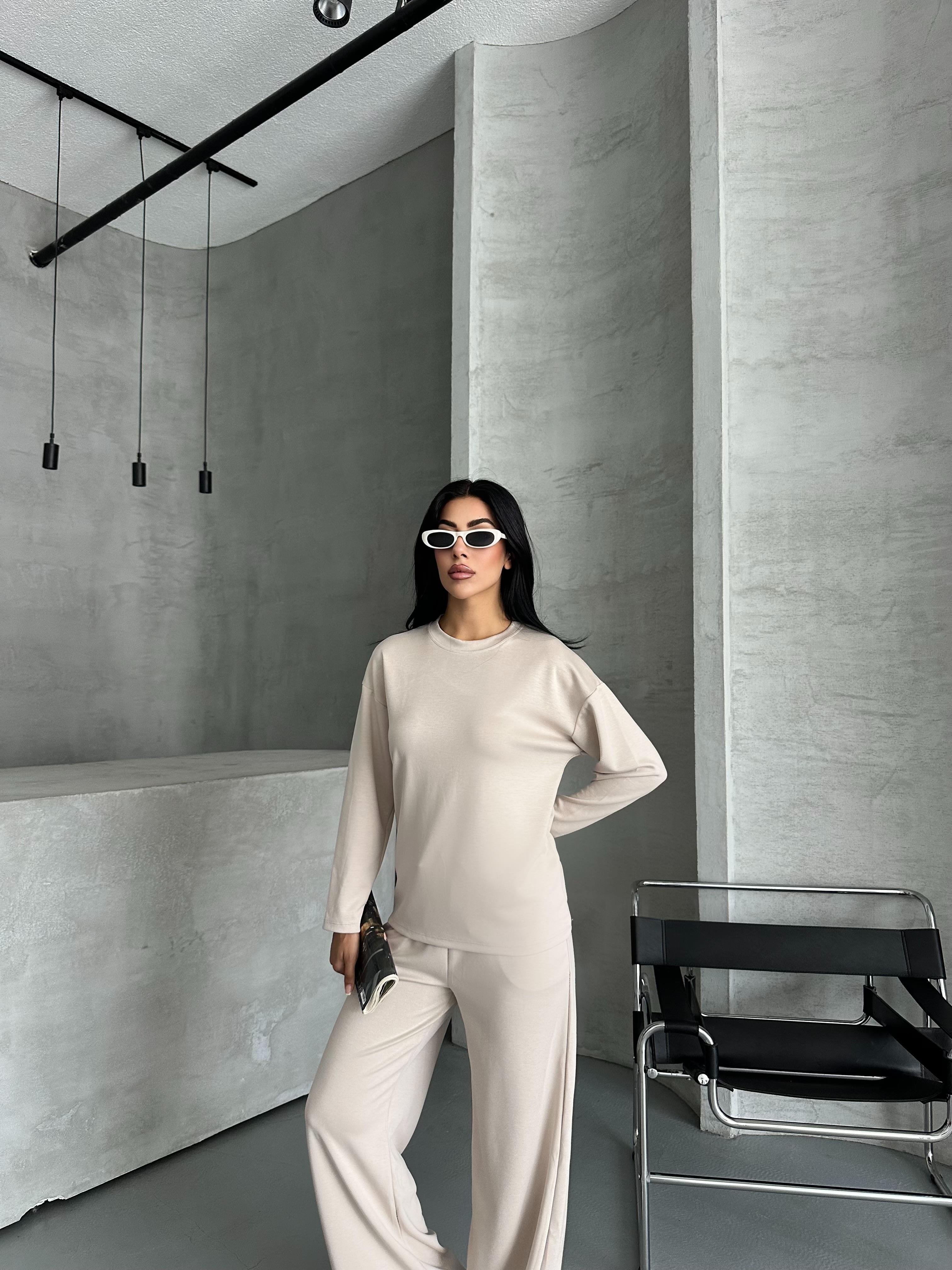 Oversize Taş Eşofman Takımı