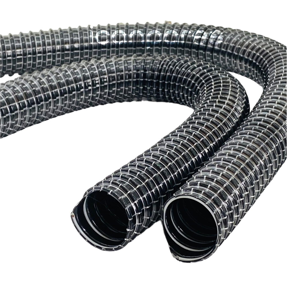15 Metre İç Çap 35mm - Dış Çap 37mm Ev, Ofis, Endüstriyel, Ticari Süpürgeler için Çelik Telli Hortum