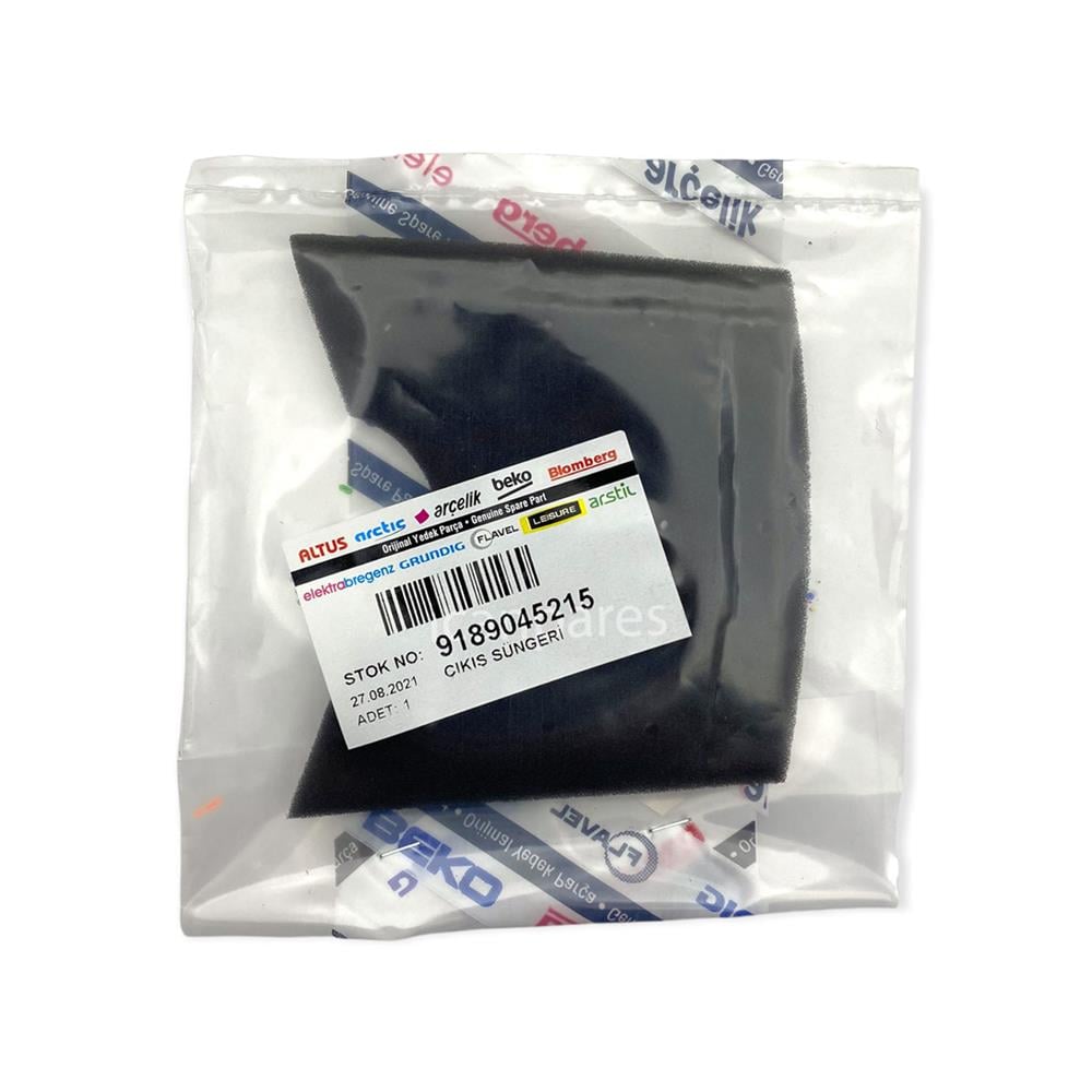 Arçelik S 7610 - S 7500 - 9189045215 Süpürge Sünger Filtre