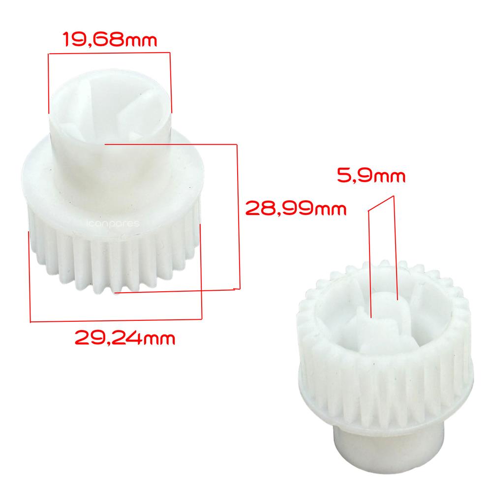 Arnica Uyumlu Rapid 12D2 Doğrayıcı Blender Çıkış Kavrama Dişlisi