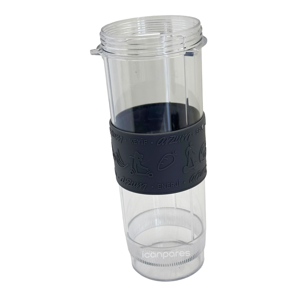 Arzum Uyumlu AR1101 Shake'N Take Joy Kişisel Blender Haznesi 570 Ml, Açık Gri
