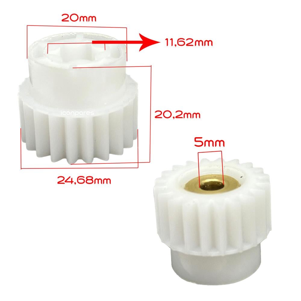 Bir Çok Marka İle Uyumlu Doğrayıcı Blender Çıkış Dişlisi Model 2