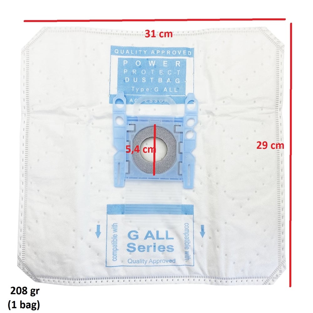 Bosch BGL BBS BSA BSGL Serisi 35MON6 Elektrikli Süpürge Power Kutu Toz Torbası 4 Adet 1 Mikro Filtre