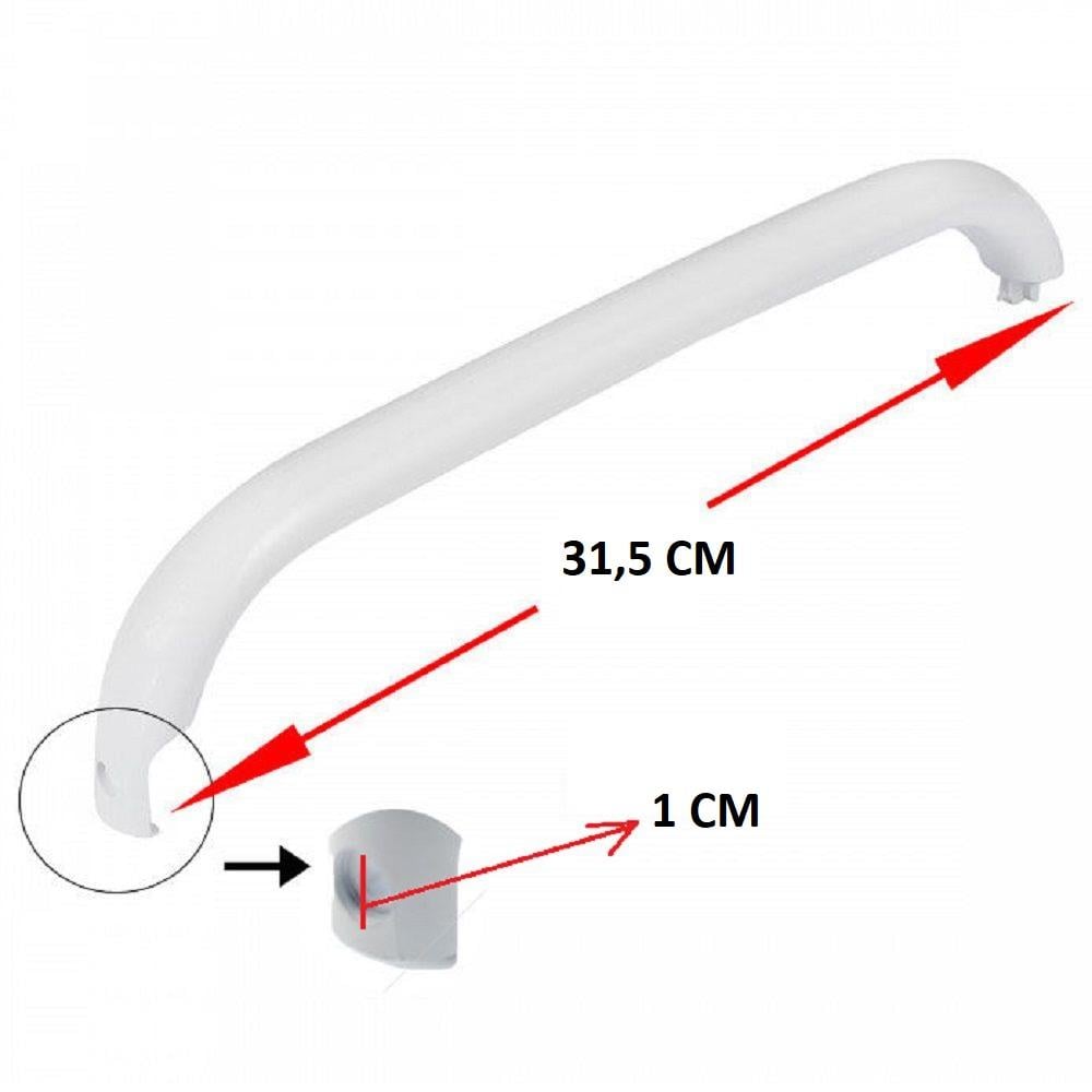 Bosch Siemens Buzdolabı Kapı Kolu 31,5 CM TEK VİDA GİRİŞLİ